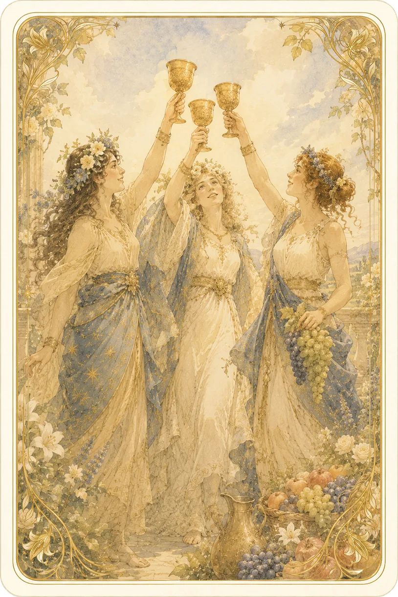 Trois de Coupes
