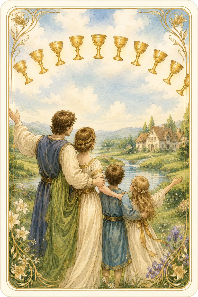 Dix de Coupes
